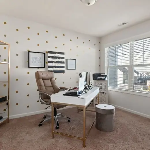 Home office and study interior