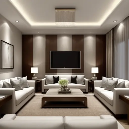 Formal reception and waiting area interior