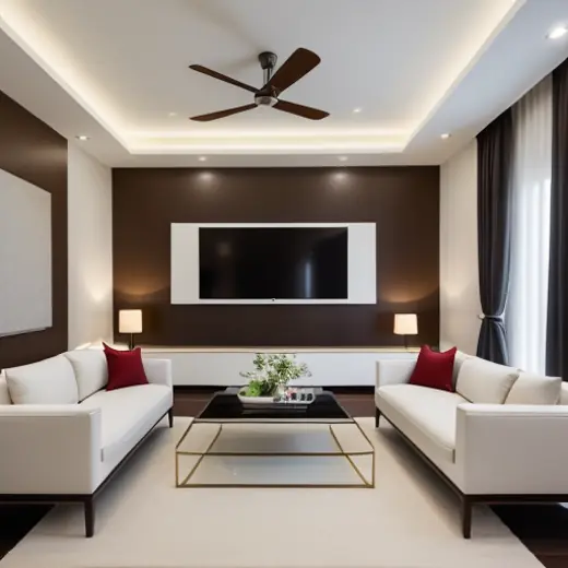 1 BHK interior design in Mumbai with compact living and storage
